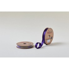 Durukar Biye Saten Katlı 019 Koyu Mor 2 cm 25 Metre %100 Polyester