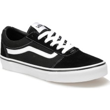Vans Yt Ward Spor Ayakkabı Kız ve Erkek Çocuklar İçin Siyah Renk Nefes Alabilir Yapı ile Günlük Kullanıma Uygun