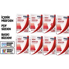 İnformal Yayınları 2026 Yks-Tyt Mebi-Ogm Dört Dörtlük Pekiştirme Testi Soru Bankası Çözümlü Set Baskı Ücreti A4 Renkli