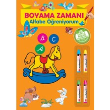 Renklime Boyama Zamanı: Alfabe Öğreniyorum