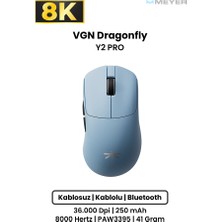 Meyer Gaming Vgn Dragonfly Y2 Pro Ultra-Lightweight Ergonomik Wireless Gaming Mouse
