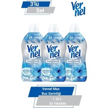 Vernel Max Buz Serinliği 1.32 Lt 55 Yıkama 3'lü Set
