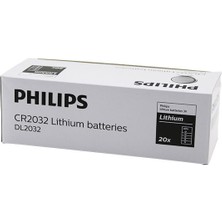 Tkç Phılıps Lithium CR-2032 Para Pili  3V   5li Kart (5492)