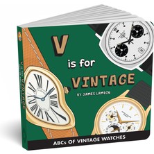 Diaper Book Club -V Is For Vintage:abcs Of Vintage Watches Ingilizce Eğitim Kitapları