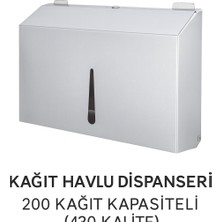 Onno Kağıt Havlu Dispanseri 200 Kağıt Kapasiteli (430 Kalite)
