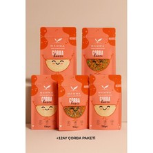 Mamma Emada +12 Ay Tahıllı Ek Gıda Çorba Paketi 750 Gram 5 Adet Bebekler İçin