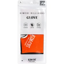 Pusula Oyun Kimchi Profesyonel File Bilardo Eldiveni Turuncu ( L Beden Sol )