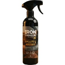 Iron Chemical Iron Chemıcal Icrf Vanilya Kokulu Trim, Lastik ve Plastik Koruyucu 600ML | Antistatik, Uv Korumalı, Yağsız Parlaklık