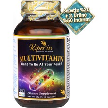 Kiperin Multivitamin | 13 Vitamin & 6 Mineral | Cilt, Saç, Tırnak & Enerji