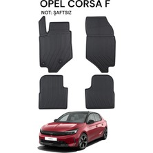 Zey Garage Tuning Opel Corsa F 2019 2020 2021 2022 2023 2024 2025 2026 Uyumlu Araca Özel Lüx 2D Havuzlu Paspas (şaftsız)