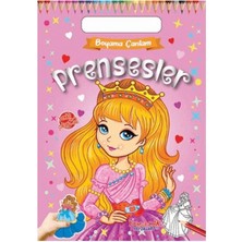 Renklime Boyama Çantam - Prensesler