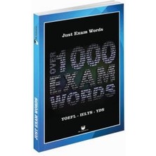 Renklime Just Exam Words - Toefl, Kpds, Üds, Ielts, Yds