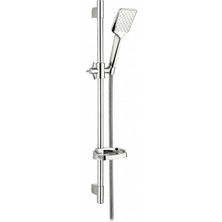 Sürgülü Duş Seti + Ø22MM Krom Kaplı + Elduşu