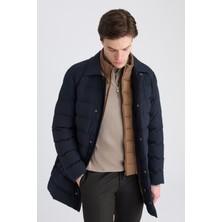 D'S Damat Ds Damat Regular Fit Lacivert Düz Mont 5HC071221020M