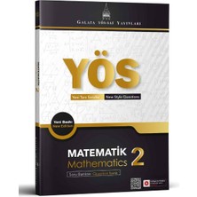 Renklime Galata Yös-Sat Matematik 2 Soru Bankası