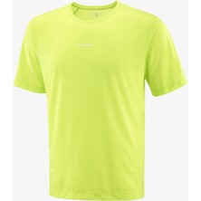 Salomon Shakeout Core Erkek Koşu Tişört Acid Lime LC2778800