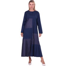 Invee Patch Elbise Lacivert