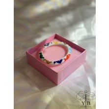 El Yapımı Renkli Balıklı Boncuk Bileklik