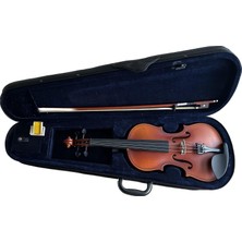 Cremonia VG001L44 Başlangıç Serisi Keman Seti 4/4  - Naturel (Öğrenci Serisi) | Tam Boy Başlangıç Kemanı, Dengeli Ton Karakteri, Dayanıklı Klavye Yapısı ve Koruyucu Çantasıyla Birlikte Komple Set