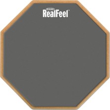 Evans RF6GM Realfeel 6 Inç Tek Taraflı Davul Çalışma Pedi (Profesyonel) | Taşınabilir Küçük Boyut, Doğal Sekme Hissiyatı ve Standart Davul Sehpalarına Monte Edilebilir Yapı