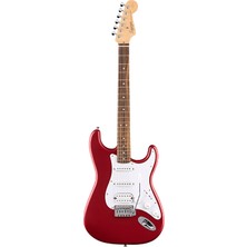 Squier 0379610554 Debut Stratocaster Hss Gitar (Dakota Red) | Başlangıç Için Ideal Kırmızı Renk ve Hss Manyetik Gücü