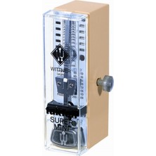 Wittner 882051 Beyaz Supermini Taktell Metronom | Parlak ve Net Ses, Uzun Ömürlü Kullanım, Yüksek Korozyon Direnci