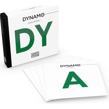 Thomastik DY200 Dynamo Medium Takım (Takım) Viyola Teli | Üstün Ses Dengesi, Hızlı Yay Tepkisi, Profesyonel Orkestra Standartı