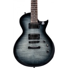 Esp Ltd LEC200DXCHB EC-200DX Charcoal Burst Elektro Gitar | Kömür Rengi Burst Modern Görünüm