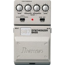 Ibanez Sb7 Bass Synth Synthesizer Efekt Pedalı (Profesyonel) | Tone-Lok Serisi, Dinamik Bas Sentezleyici Tonları, Ayarlanabilir Frekans ve Rezonans Kontrolü