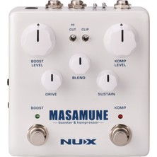 Nux Nbk-5 Masamune Booster & Kompressor | Sinyal Güçlendirici ve Dengeleyici Analog Devre