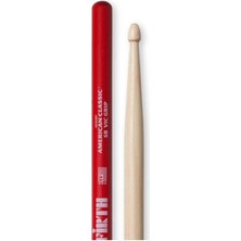 Vic Firth V5BVG American Classic 5b Vic Grip Baget | Kaydırmaz Kaplama - Rock Standardı - Ahşap Uç