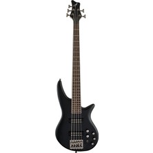 Jackson 2919005568 Js Spectra Bass JS3V 5 Telli Bas Gitar (Satin Black) | 5 Telli Mat Siyah Bas Himass Köprü ve Çok Yönlü Tonlar