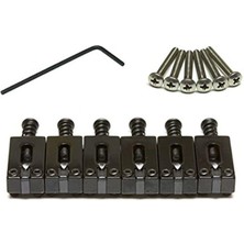 Graphtech Graph Tech PG-8000-0B String Saver Classic Strat/tele Alt Eşik Seti (2 1/16" - Siyah)