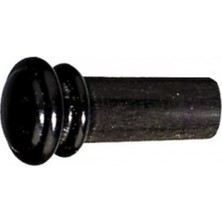 Gewa 415458 Abanoz Keman Düğmesi | Kuyruk Bağlantısı Için Güçlü Abanoz Malzeme Klasik Tasarım ve Tam Uyum