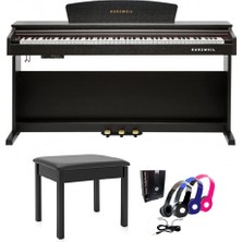 Kurzweil M90SR Dijital Piyano Seti (Gül Ağacı) | Tabure ve Kulaklık Dahil Tam Set