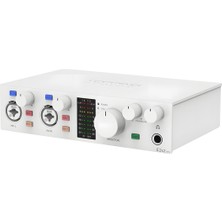 Topping Professional 05 0004 E2X2 Otg Ses Kartı (Beyaz) | 2x2 Giriş/çıkış Mobil Kayıt ve Yayın Için Otg Desteği