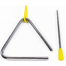 Cox T4 Çelik Üçgen (4") | 4 Inç Küçük Boy Parlak Ses