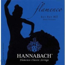 Hannabach 827HT Flamenko Gitar Teli (High Tension) | Parlak ve Keskin Ton