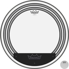 Remo PW-1320-00 Powersonic Clear Kick Derisi (20") | Dahili Yastıklama Sistemi