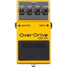 Boss Od-1x Overdrive Gitar Efekt Pedalı | Multi-Dimensional Processing (Mdp) Teknolojisi ile Net ve Güçlü Drive Tonları Dip Gürültüsüz Saf Sinyal