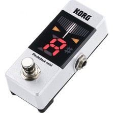 Korg Pıtchblack Pb-Mini-Wh | Pedal Tipi Mini Tuner - Beyaz