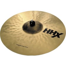 Sabian 11887XB Hhx X-Plosion Crash Zil (18 Inç) | Modern Karanlık - Patlayıcı - Çok Yönlü