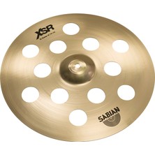 Sabian XSR1600B Xsr O-Zone Crash Zil (16 Inç) | Delikli Tasarım - Kirli Ton - Efekt Zili