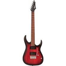 Cort Endonezya Cort X100 Opbb Elektro Gitar | Open Pore Black Cherry Burst - Hh Manyetik