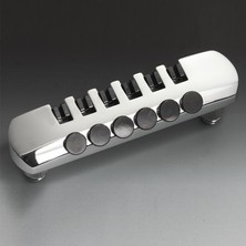 Schaller SC-12070200 Fiksli Köprü Kuyruğu (Krom) | Parlak Yüzey Standart Değişim