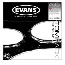 Evans ETP-EC1CTD-S Ec1 Coated Tom Deri Seti (Standart - 12-13-16)