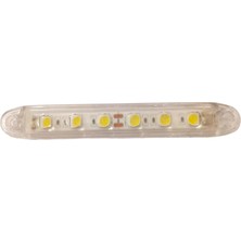 Otohousse Beyaz Parmak LED Dorse Lamba 6 Ledli 13.5 cm 12-24V