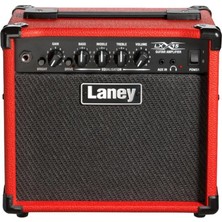 Laney LX15-RED Elektro Gitar Amfisi (Kırmızı) | Kompakt Ev Amfisi Şık Kırmızı Tasarım
