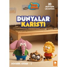 Renklime Dünyalar Karıştı Boyama Kitabı - 3