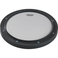 Remo RT-0010-00 Ambassador Coated Çalışma Pedi - 10" (Eğitim - Profesyonel Pratik) | Gerçekçi Geri Sekme (Rebound) ve Tuşe Hassasiyeti, Sessiz Çalışma ve Teknik Gelişim Odaklı | Ölçüler: 10 Inç Çap